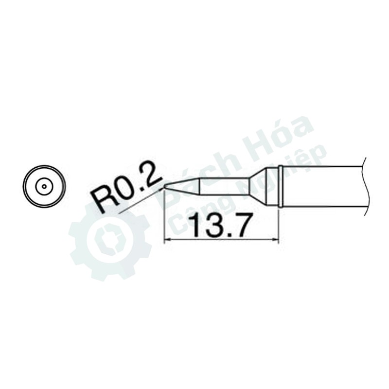 Đầu mỏ hàn HAKKO T31-01SBL