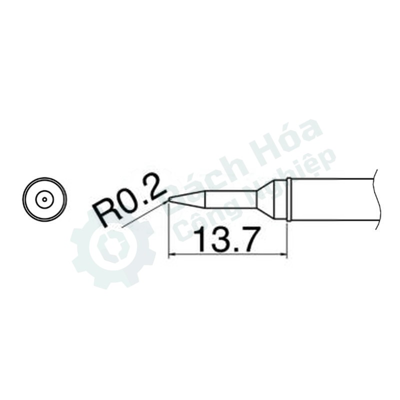 Đầu mỏ hàn HAKKO T31-03SBL