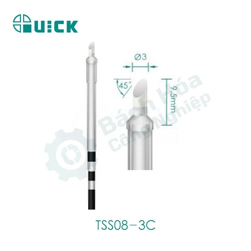 Đầu mỏ hàn QUICK TSS08-3C