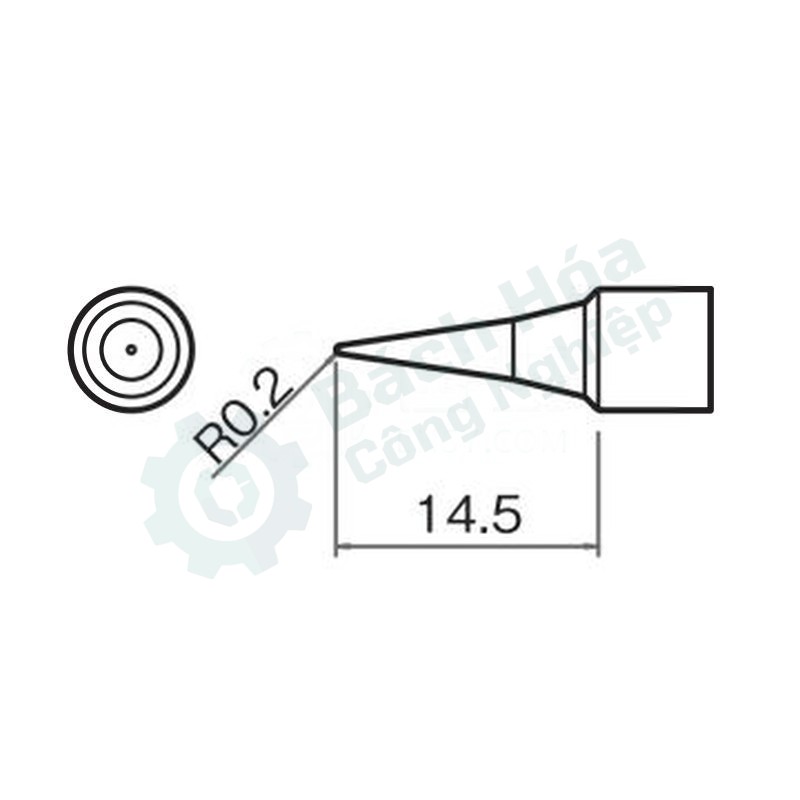 Đầu mỏ hàn (tip) HAKKO T32-I