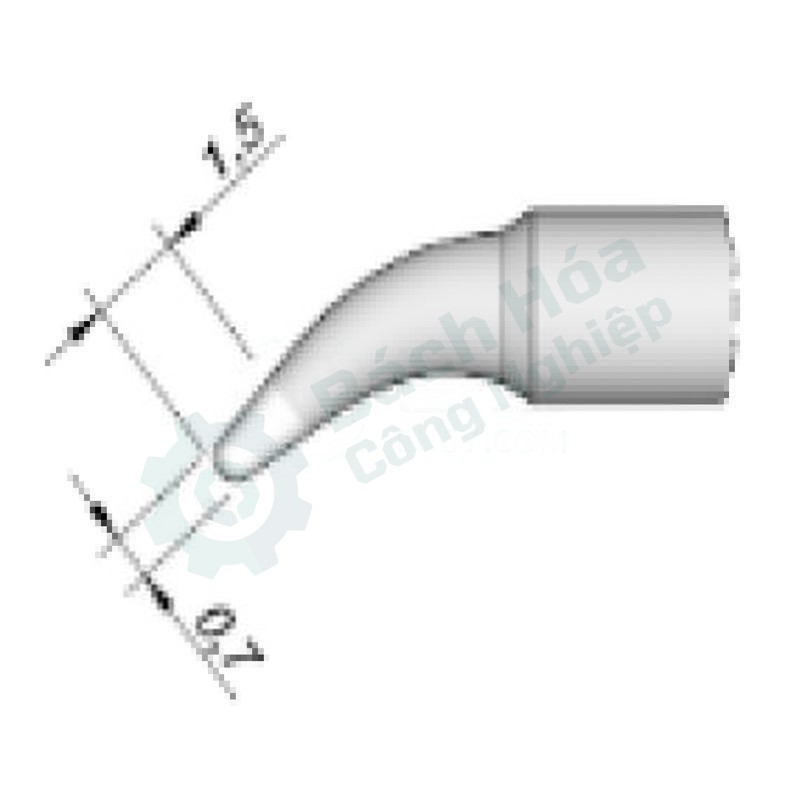 Đầu mỏ hàn (tip) JBC C120-004