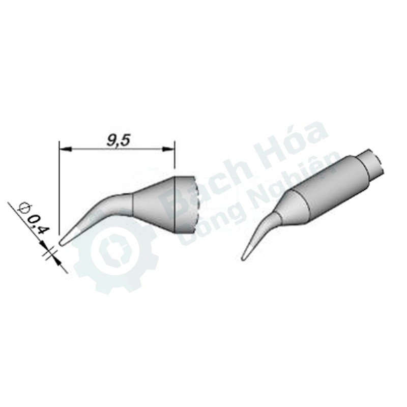 Đầu mỏ hàn (tip) JBC C245029