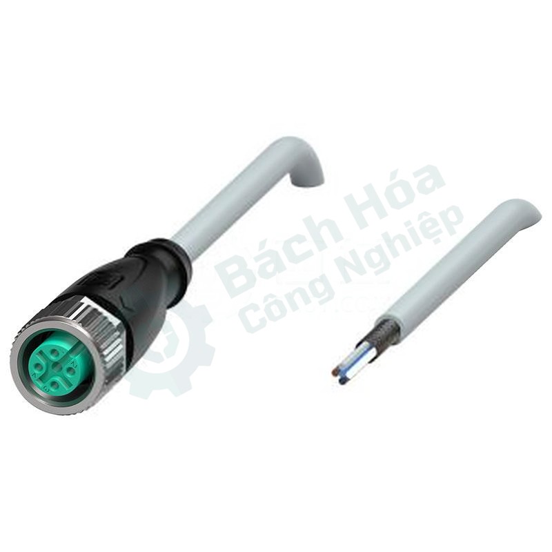 Đầu nối cáp có vỏ chống nhiễu PEPPERLFUCHS V15-G-5M-PUR