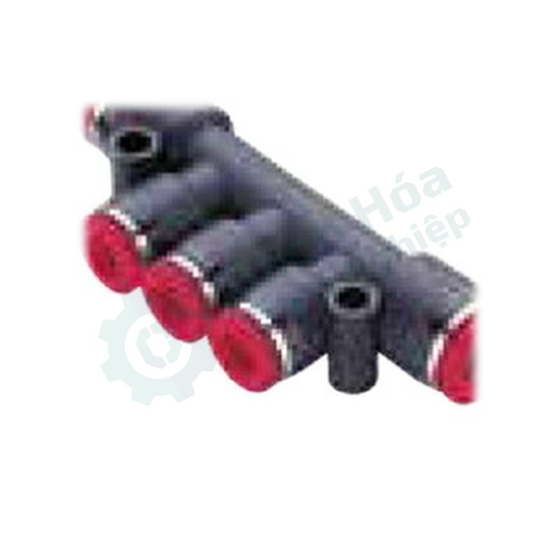 Đầu nối T thẳng ba ống khí nén NORGREN C00D30806