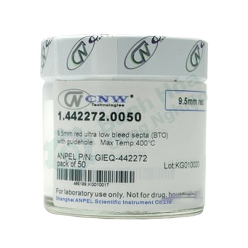 Đệm tiêm mẫu BTO đỏ tiền đục lỗ CNW GIEQ-442272