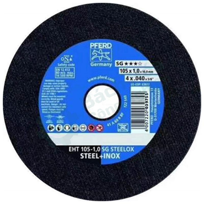 Đĩa cắt kim loại (thép/inox) PFERD EELOX105