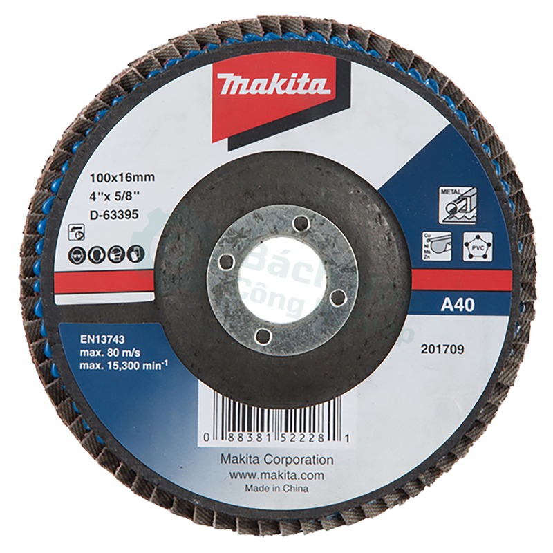 Đĩa chà nhám it Makita D-63395