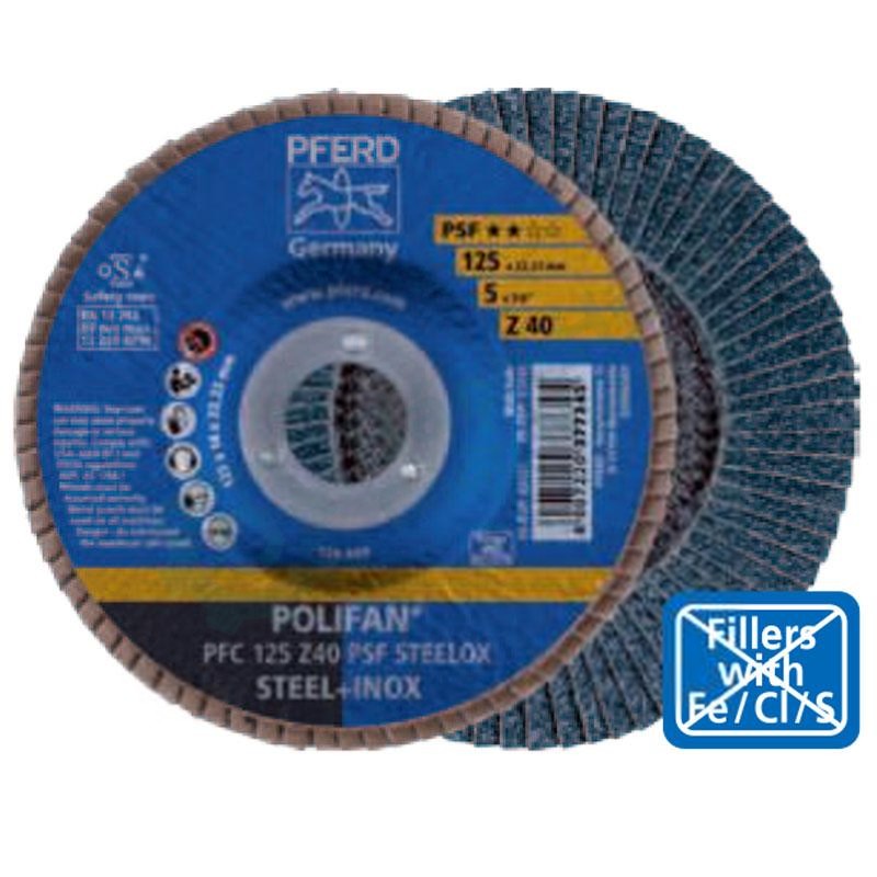 Đĩa nhám xếp (flap) PFERD 6972478350090