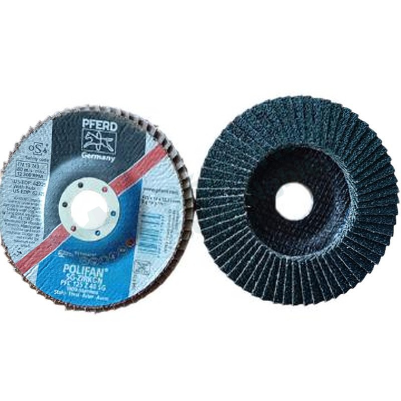 Đĩa nhám xếp kiểu chén (zirconia) PFERD PFC125