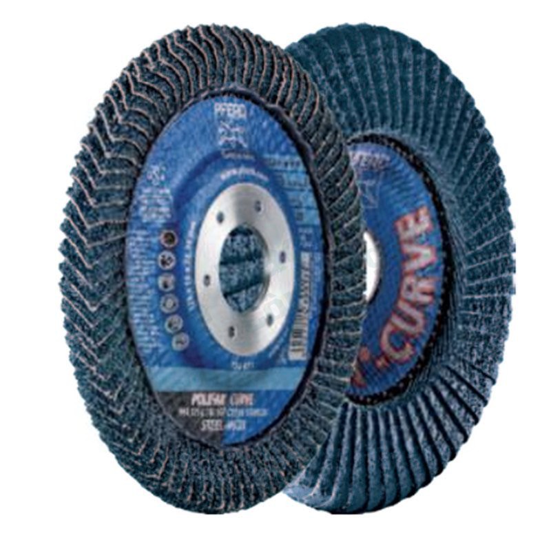 Đĩa nhám xếp mặt cong (zirconia) PFERD URVEM125