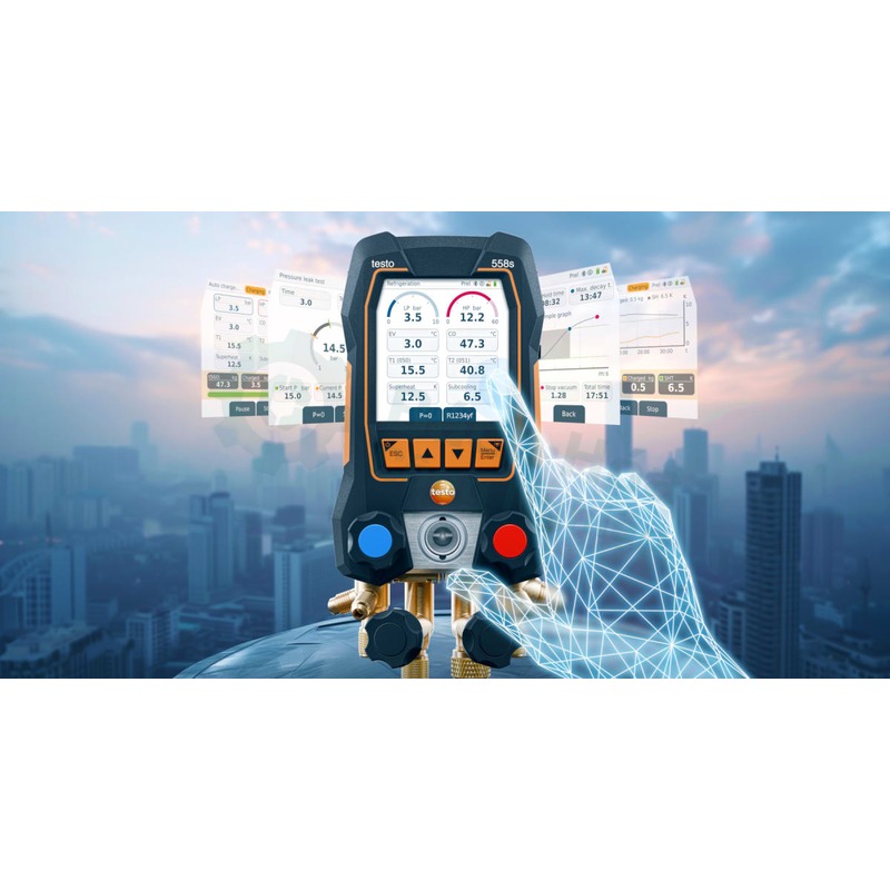 Đồng hồ áp suất TESTO 558S