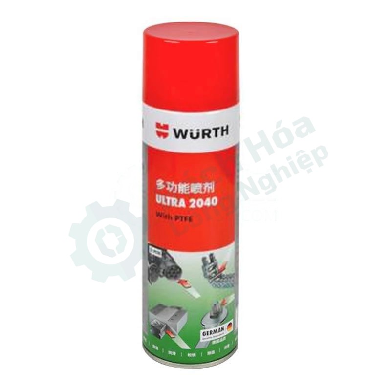 Dung dịch bôi trơn chống gỉ đa năng WURTH Ultra