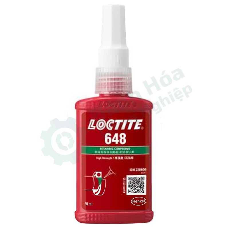 Keo giữ trục (keo cố định ổ trục/bạc) LOCTITE 648