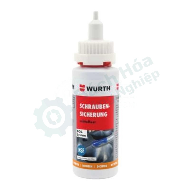 Keo khóa ren cường độ trung bình WURTH 0893243050
