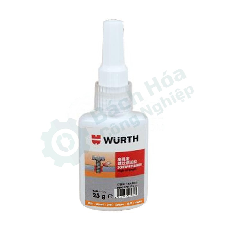 Keo khóa ren (kỵ khí) WURTH 0893270125