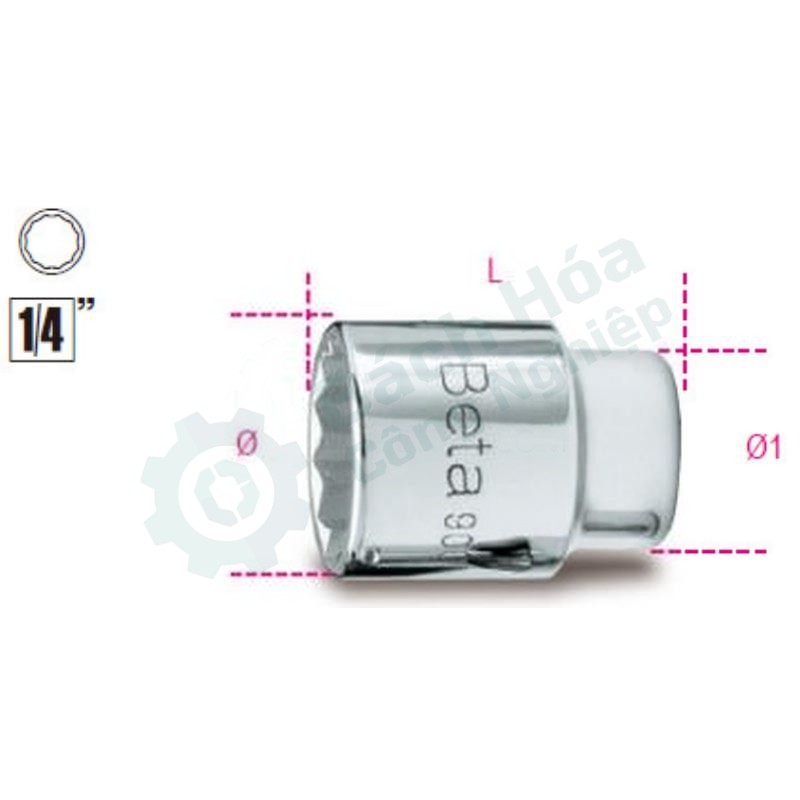 Khẩu (đầu tuýp) BETA 009000163
