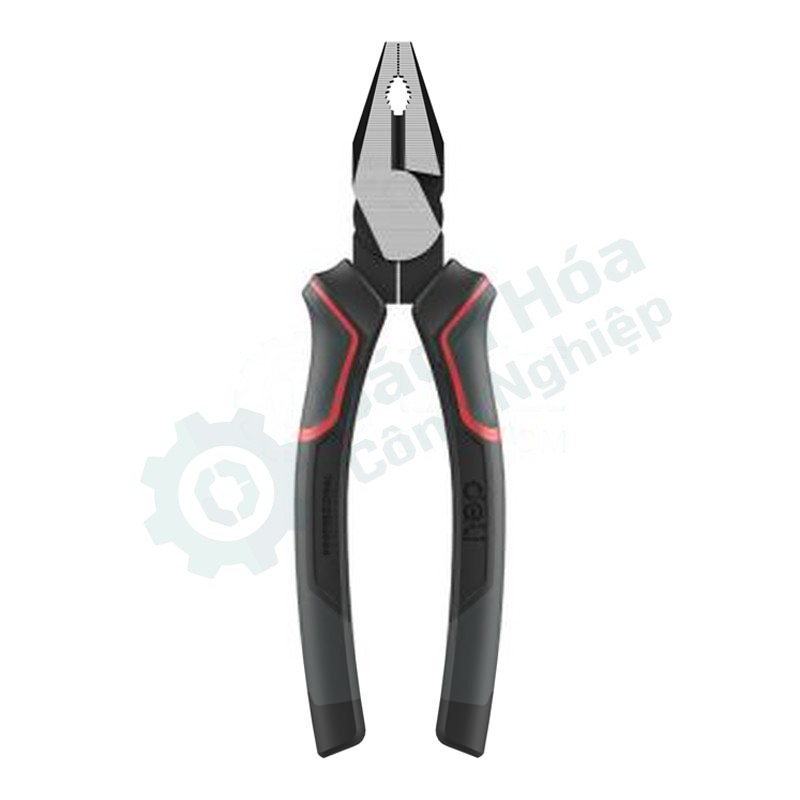 Kìm điện (kìm răng) DELI DL0004