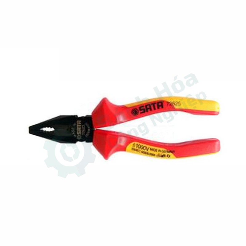 Kìm điện (kìm răng) SATA 72625