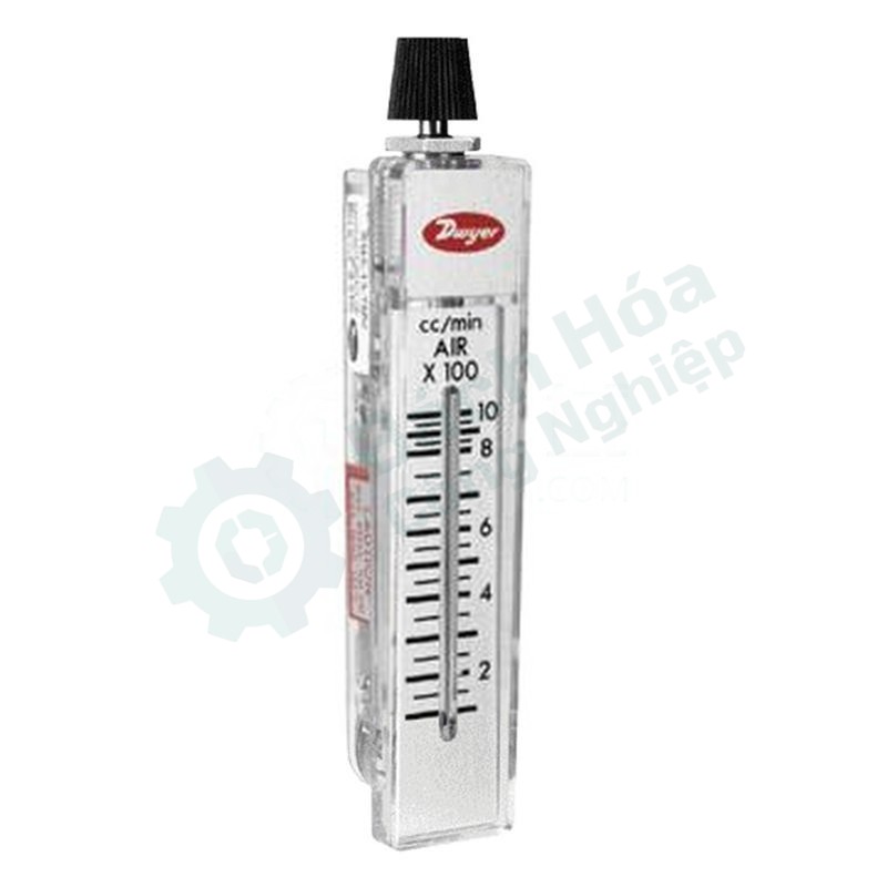 Lưu lượng kế phao (rotameter) khí, van inox DWYER PAK199