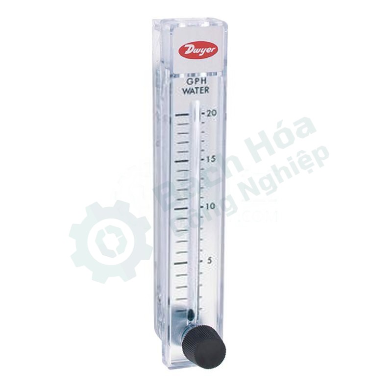 Lưu lượng kế phao (rotameter) khí, van inox DWYER PAK200