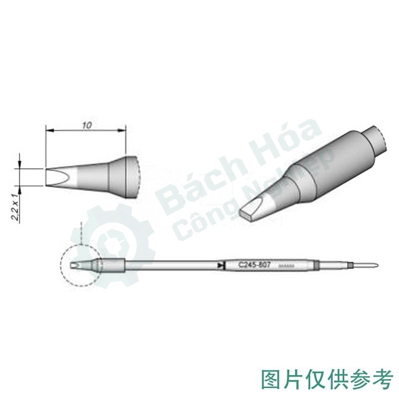 Mỏ hàn JBC C245807