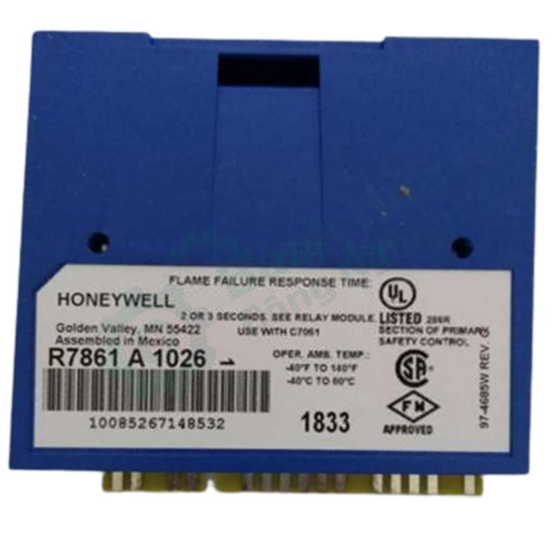 Module giám sát ngọn lửa HONEYWELL R7861A1034
