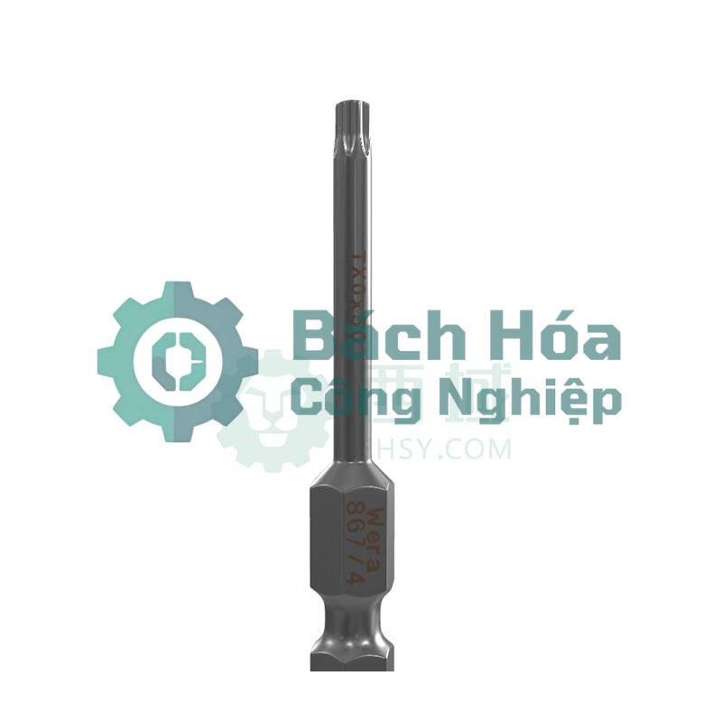 Mũi vít hoa thị Torx (đầu bit TX) WERA 05060100001