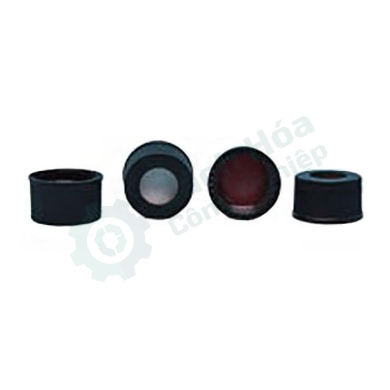 Nắp vặn có lỗ kèm đệm PTFE/silicon CNW VEAP-5395-13-100