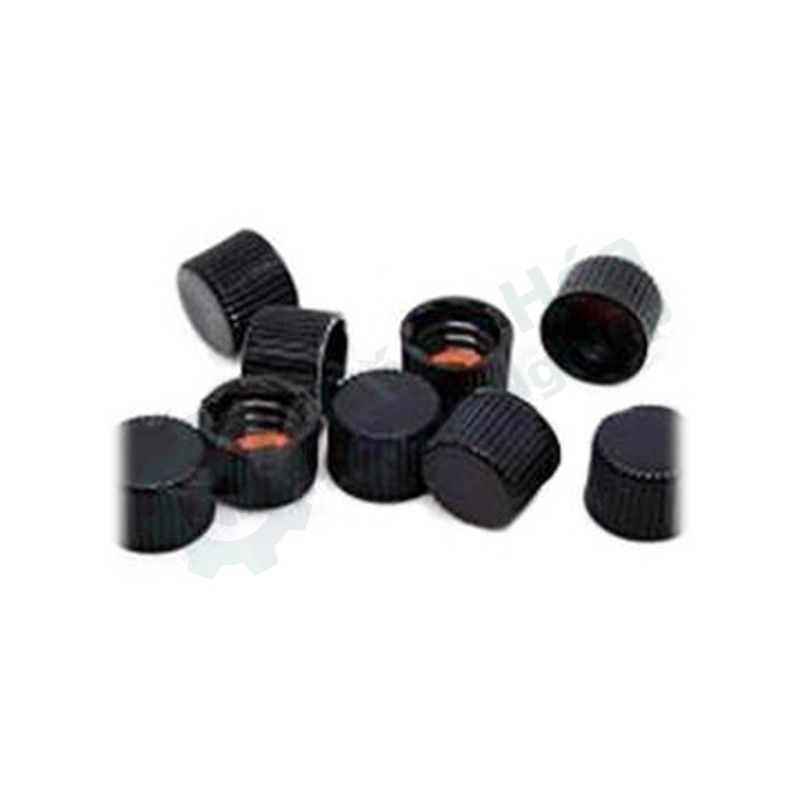 Nắp vặn ren đặc kèm đệm PTFE/silicon CNW VEAP-5360CS-08-100