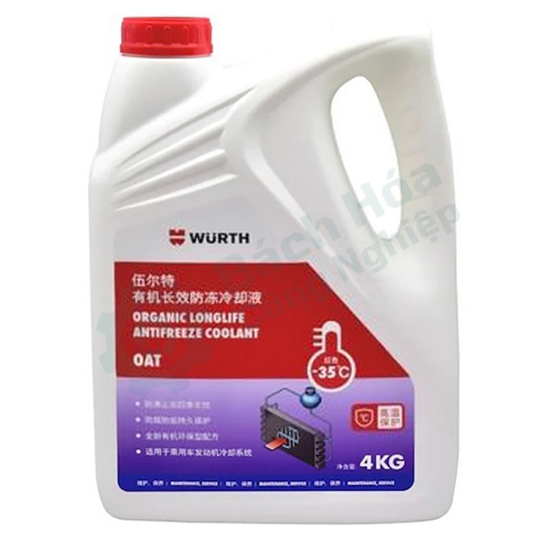 Nước làm mát chống đông WURTH 0892350350