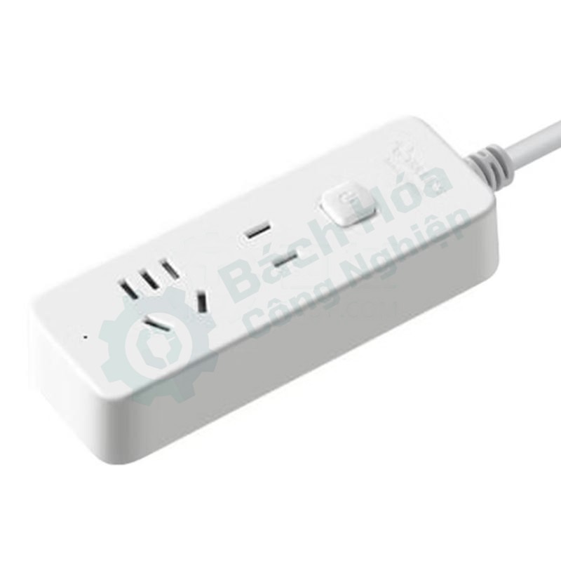 Ổ cắm điện kéo dài (2 vị trí, dài 1.8m) BULL GN-612