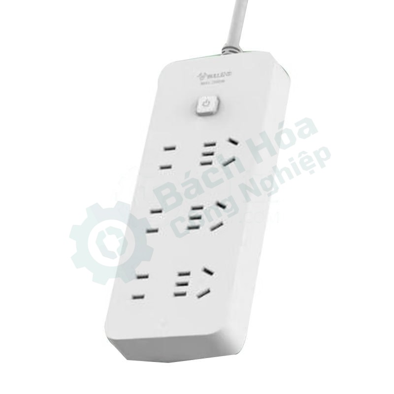 Ổ cắm điện kéo dài (6 vị trí, dài 3m) BULL GN-M1330