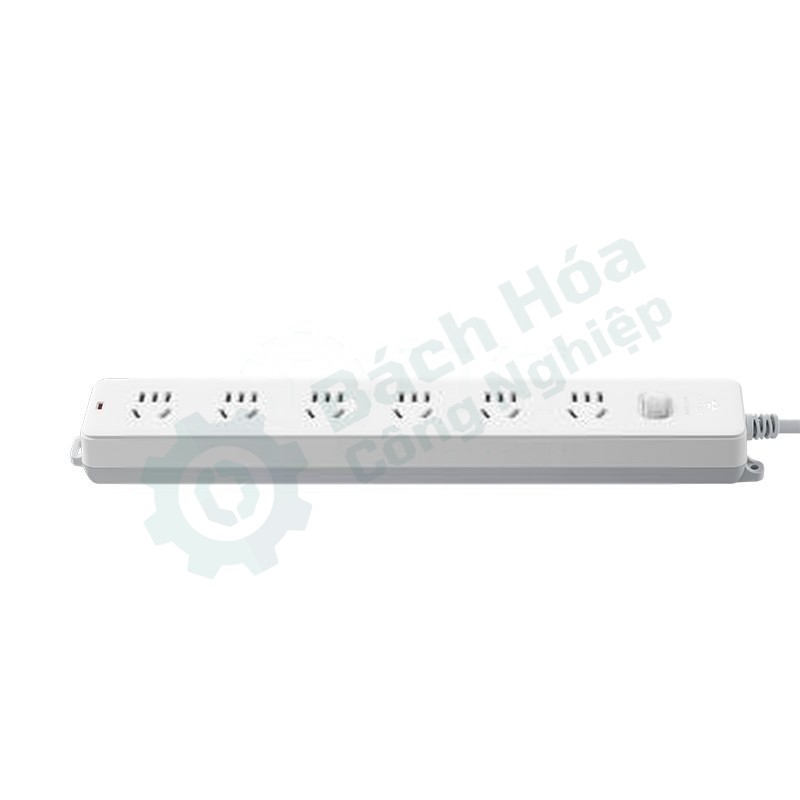 Ổ cắm điện kéo dài bảo vệ quá tải (6 vị trí 5 lỗ, dài 5m) BULL GN-107