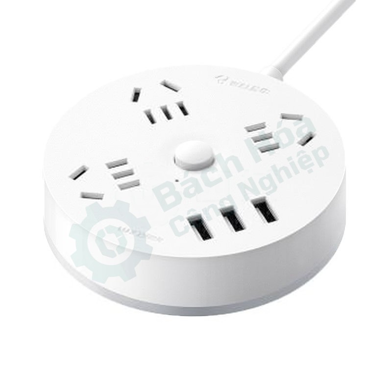 Ổ cắm điện kéo dài có cổng USB BULL R203U