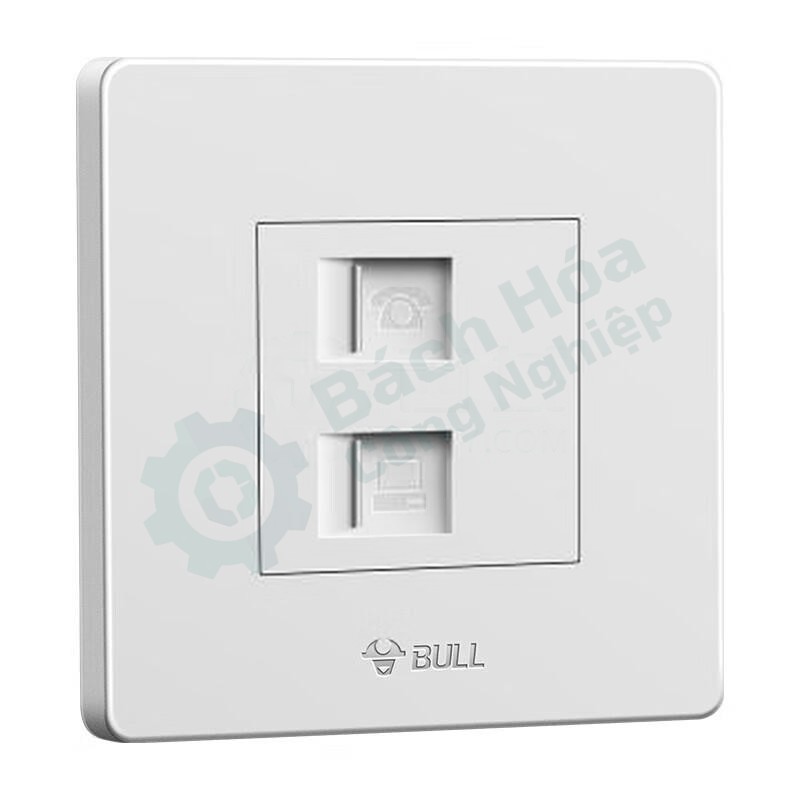 Ổ cắm mạng kèm điện thoại BULL GN-G07T212