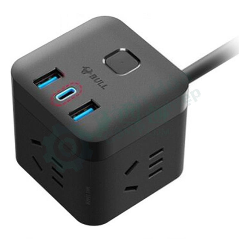 Ổ cắm rubik có cổng USB BULL UU2203H