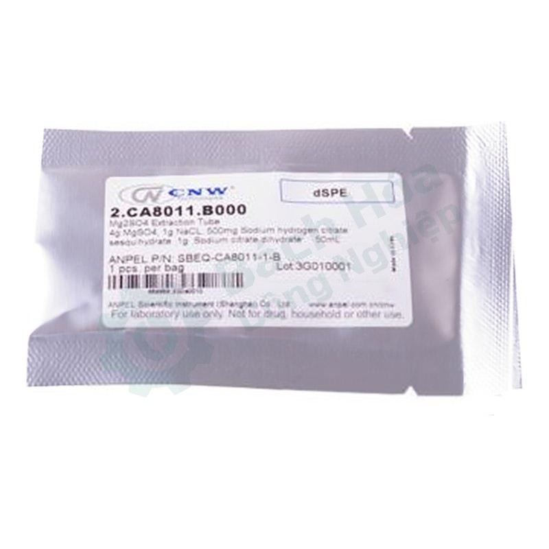 Ống chiết dSPE (MgSO4 + NaCl) CNW SBEQ-CA8217-B