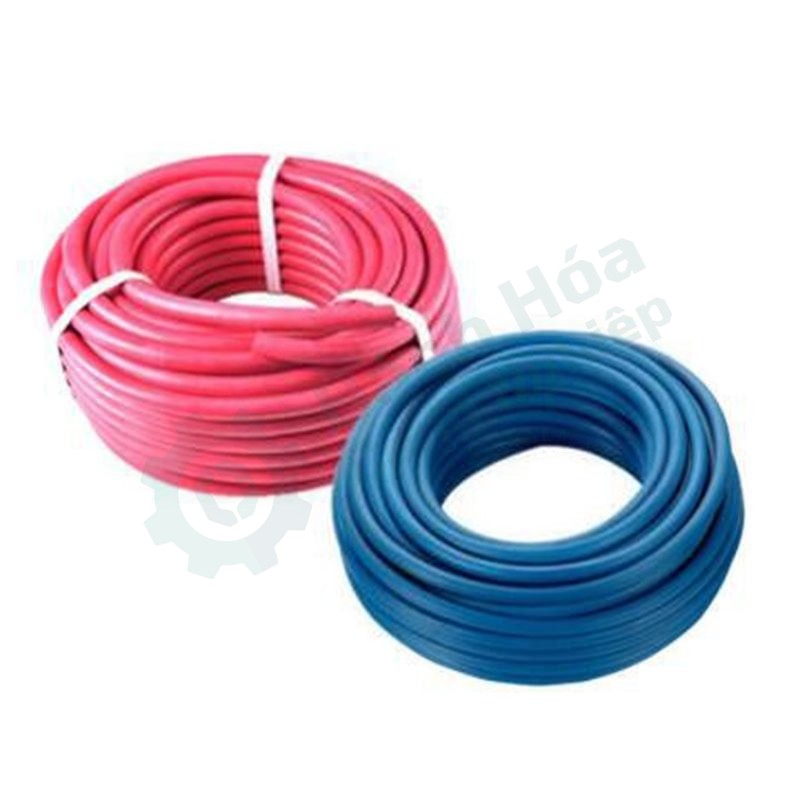 Ống dẫn khí oxy-acetylene Ø8mm màu đỏ (30m/cuộn) JASIC JTW355