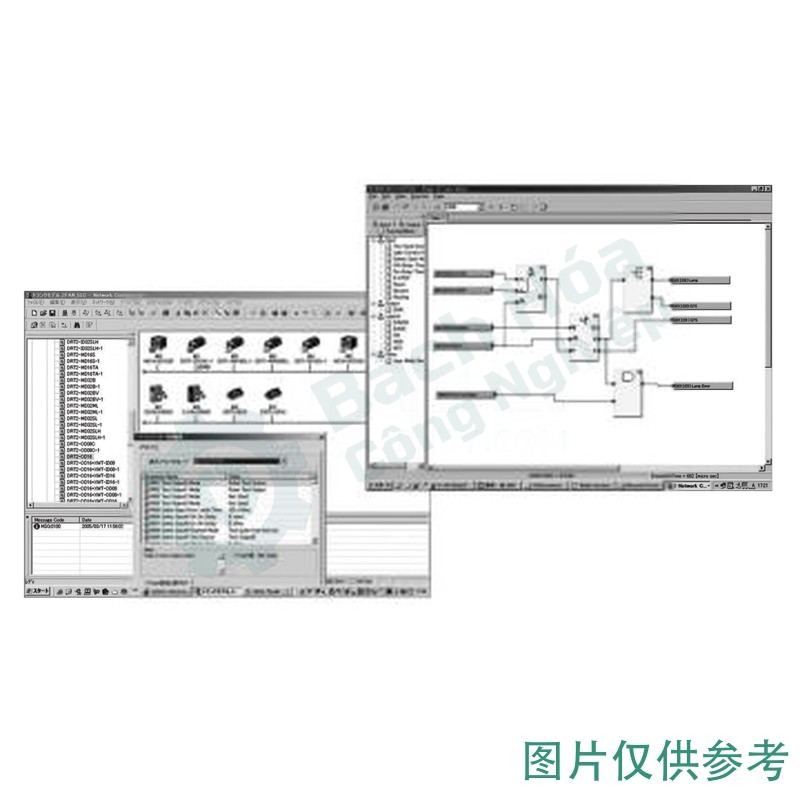 Phần mềm cấu hình mạng OMRON WS02-CFSC1-E