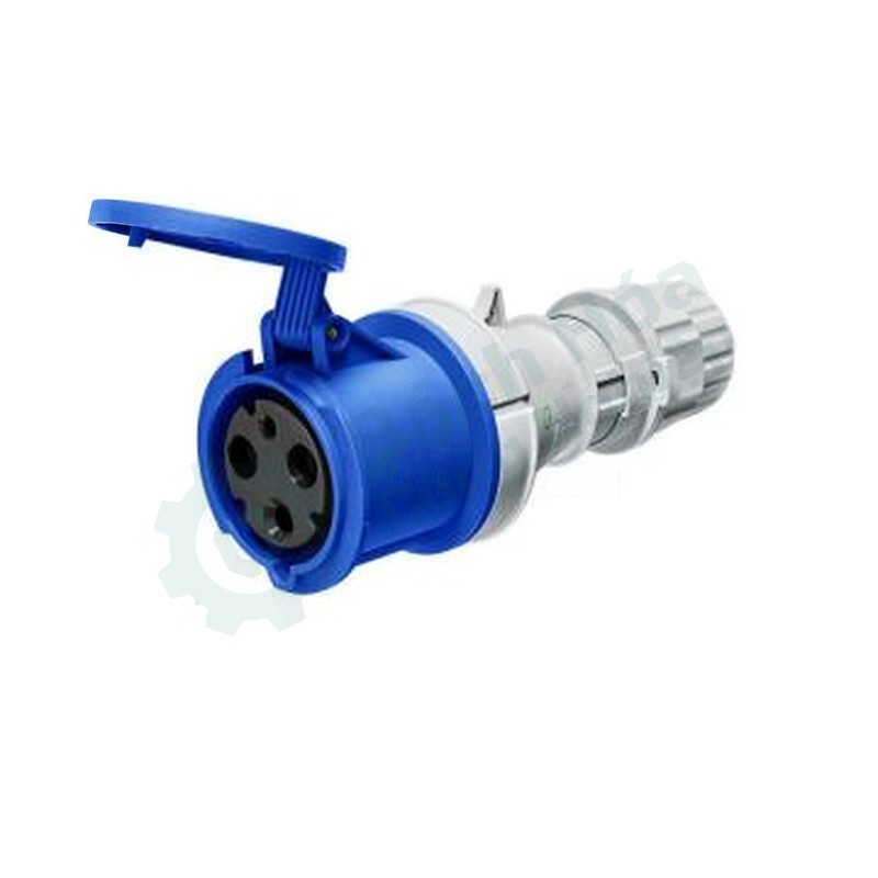Phích cắm công nghiệp chống nước IP44 3P 63A BULL GNS-6330