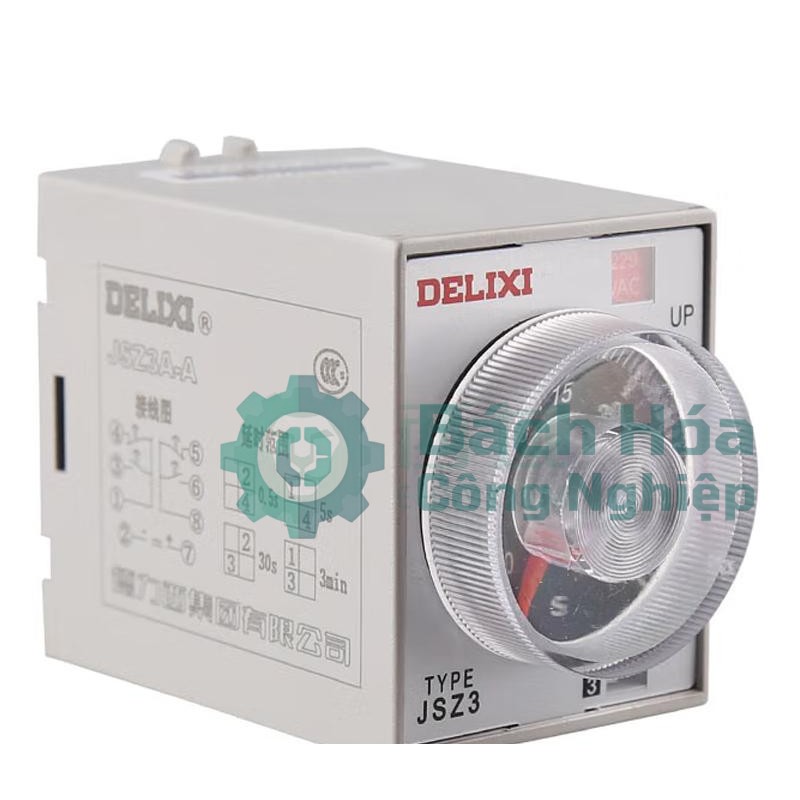 Rơ le thời gian (Timer) DELIXI AB220