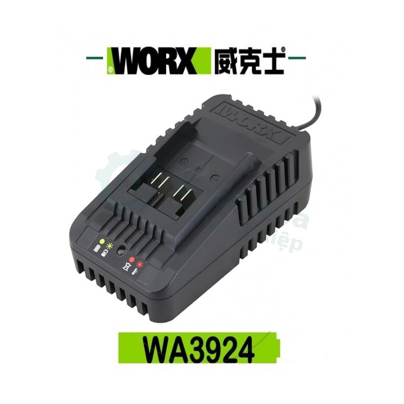 Sạc pin nhanh WORX WA3924 20V 2A