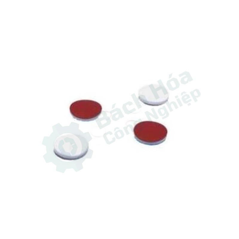 Septa cắt sẵn PTFE/silicon cho vial sắc ký CNW VFAP-604070-09FR-100