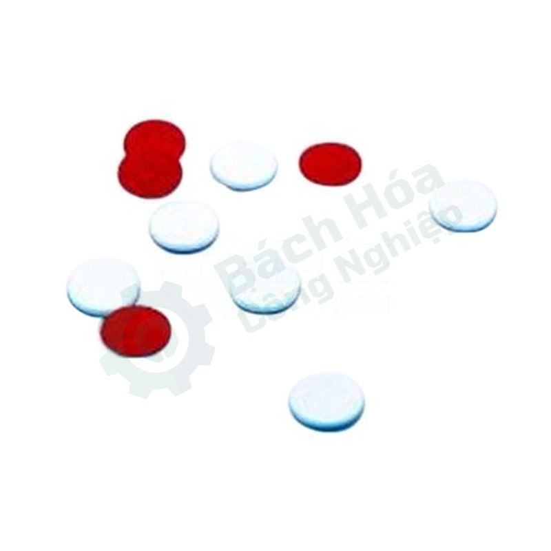 Septa (đệm nắp vial) 13-425 PTFE/silicon CNW VFAP-606050-13-100