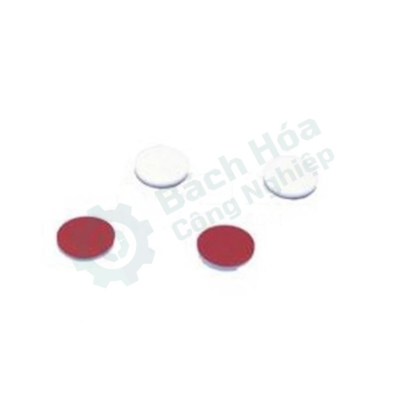 Septa (đệm nắp vial) 9mm PTFE/silicon CNW VFAP-604050-09FR-100