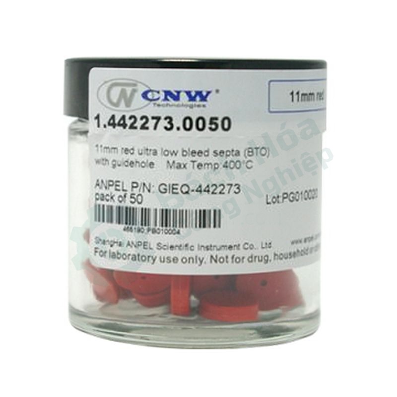 Septum tiêm mẫu sắc ký khí (BTO, 11mm) CNW GIEQ-442273