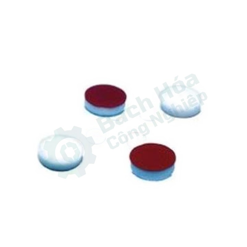Septum vial 8-425 PTFE đỏ/silicon trắng CNW VFAP-607550-08-100