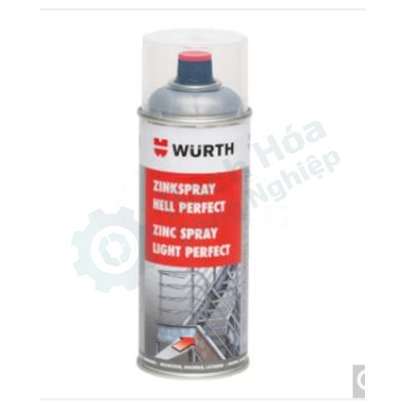 Sơn xịt mạ kẽm sáng bóng WURTH 0893114114