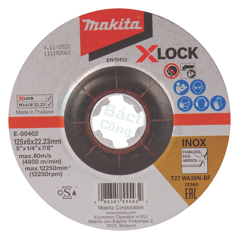 Stone mài grain mài cho máy mài góc - Makita E-00402