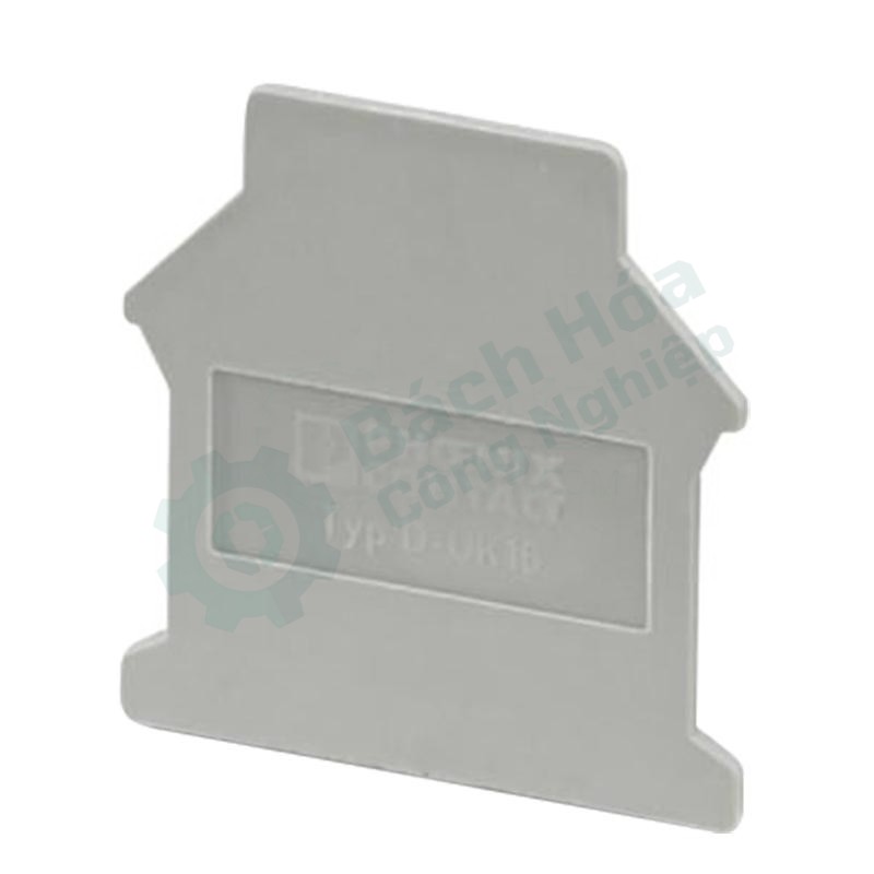 Tấm chặn cuối cầu đấu (end plate) PHOENIXCONTACT 3006027